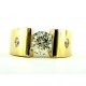 Diamond Solitaire Contemporary Ring