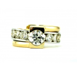 Triad Diamond Ring