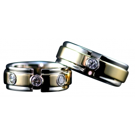 Verse Bezel Band Rings