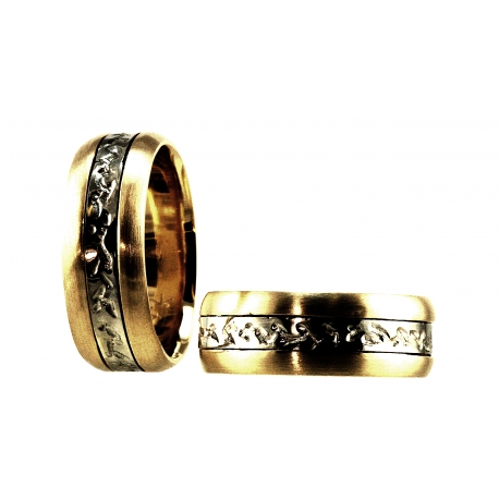 Engraved Band Rings