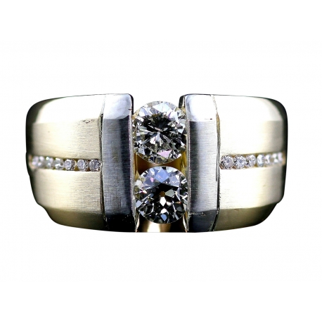 Double Diamond Tension Ring
