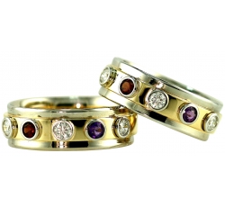 Paramount Diamond and Gem Band Rings