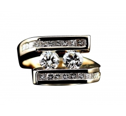 Symmetric Diamond Ring