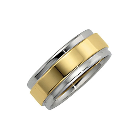 MARCO Double Band Yellow Mirror Polished Center