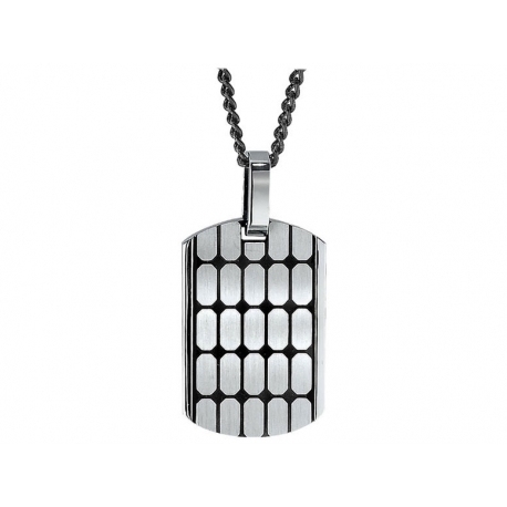 Cobblestone Tag Necklace