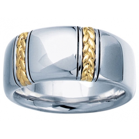 Geneva Gold Braid Ring