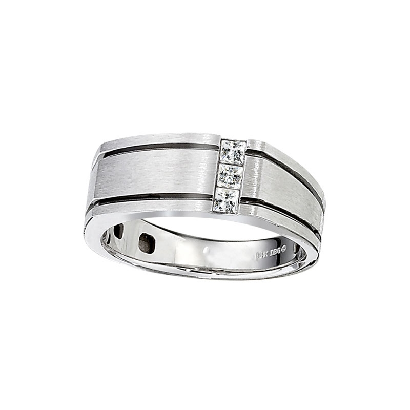 Solid Sterling Silver Accented with 1/3 CTTW Quadrillion Cut High ...