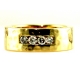 Diamond Soft Hammer Ring